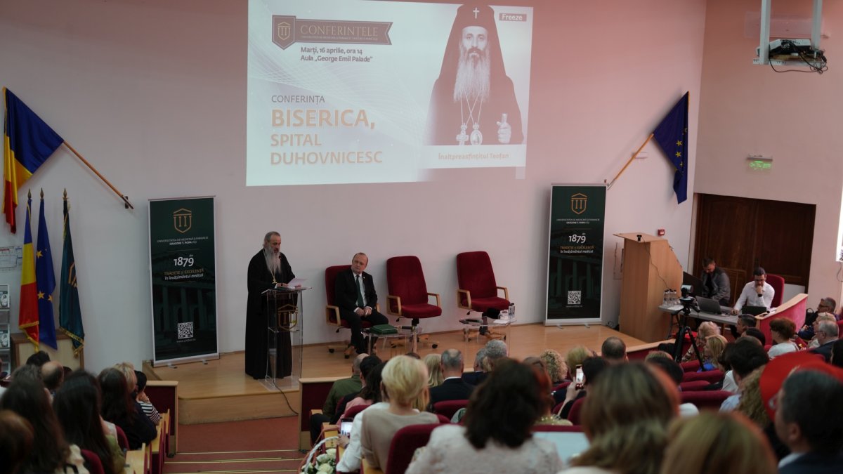 Conferință duhovnicească susținută de Mitropolitul Moldovei și Bucovinei