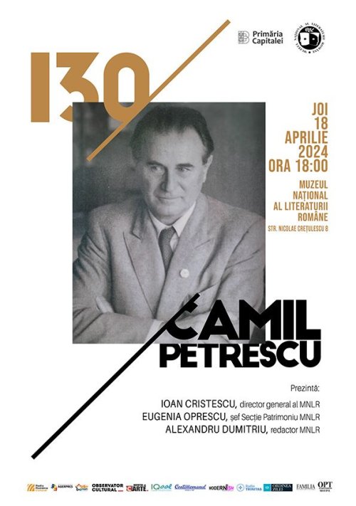 Evocare Camil Petrescu