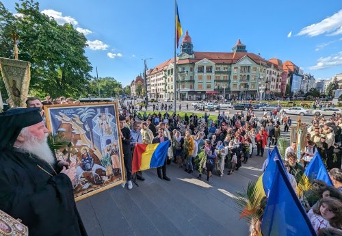 Evenimente duhovnicești de praznicul Floriilor la Timișoara