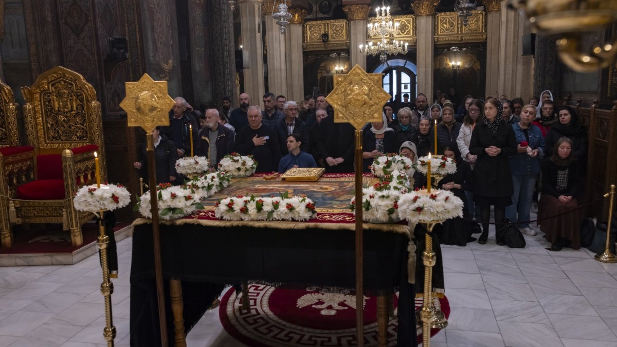 Sfântul Epitaf a fost așezat spre închinare la Catedrala Patriarhală