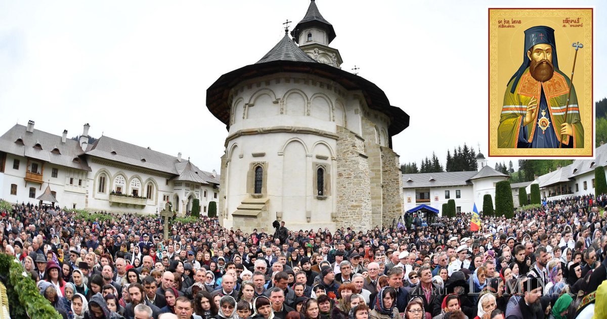 S Rb Torirea Sf Ntului Ierarh Iacob Putneanul La Ctitoria Sa