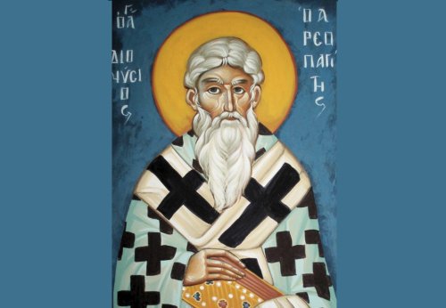 Sfântul Dionisie Areopagitul sau despre onestitatea începutului Poza 127404