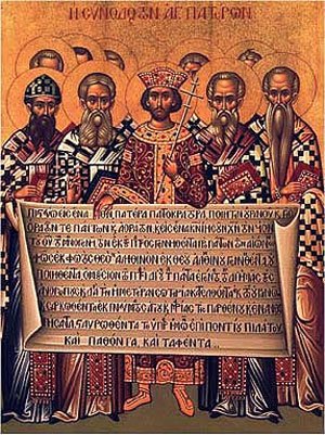 Sfântul Împărat Constantin cel Mare, alături de Sfinţii Părinţi Poza 99835