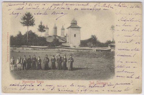 Mănăstirea Râşca la începutul secolului al XX-lea Poza 103531