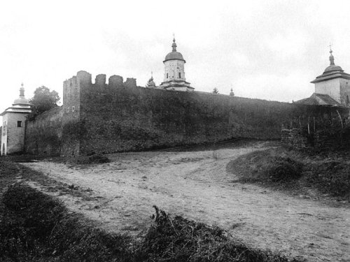 Mănăstirea voievodală Probota la 1900 Poza 91549