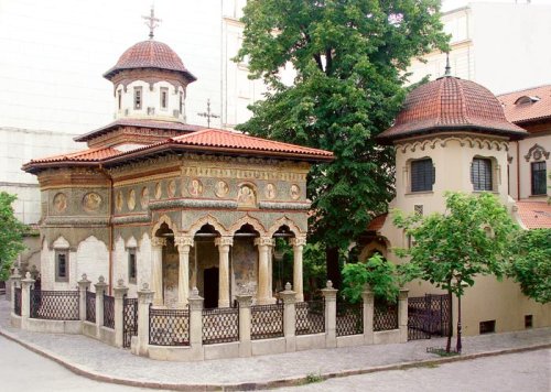 Stavropoleos, mănăstirea din inima cetăţii Poza 93724