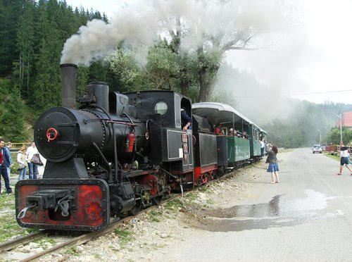 Cel mai vechi tren cu aburi din lume se plimbă prin Bucovina Poza 90804