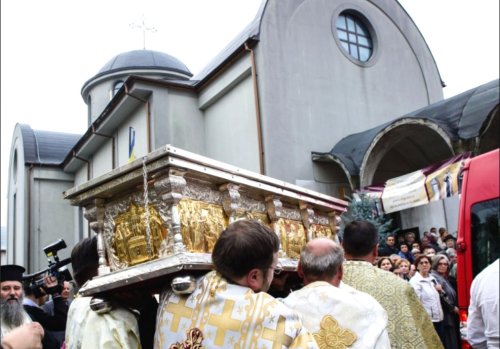Venirea Sfântului Constantin Brâncoveanu la Iaşi, un moment de adâncă emoţie duhovnicească Poza 76081