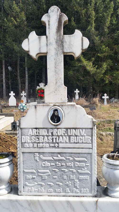 Arhid. Sebastian Barbu Bucur a fost înmormântat la Mănăstirea Cheia Poza 72872