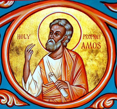 Sfântul Proroc Amos; Sfântul Mucenic Isihie; Fericiţii Ieronim şi Augustin Poza 71451