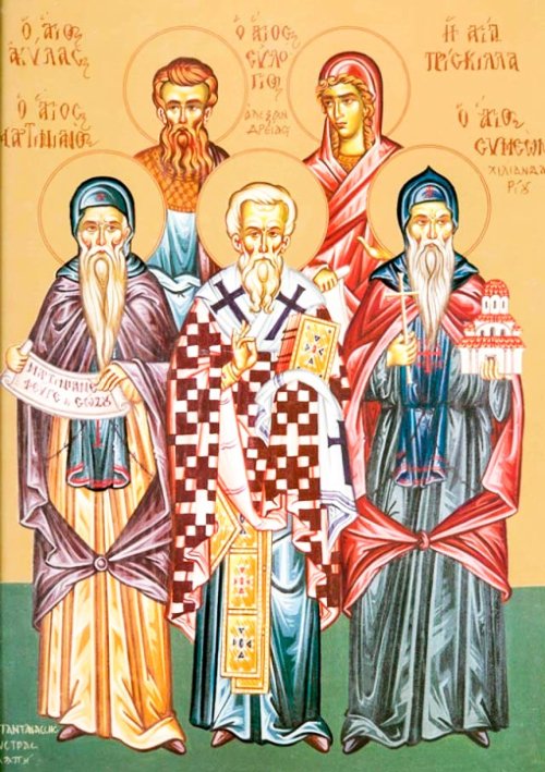 Sfântul Cuvios Martinian; Sfântul Apostol Acvila şi soția sa, Priscila; Sfântul Ierarh Evloghie, Patriarhul Alexandriei Poza 65169