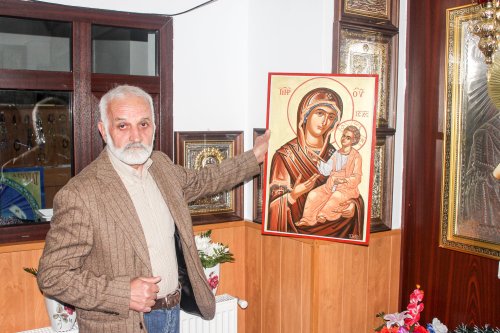 Pictorul Tiberiu Ioța, patru decenii în slujba Bisericii Poza 59513