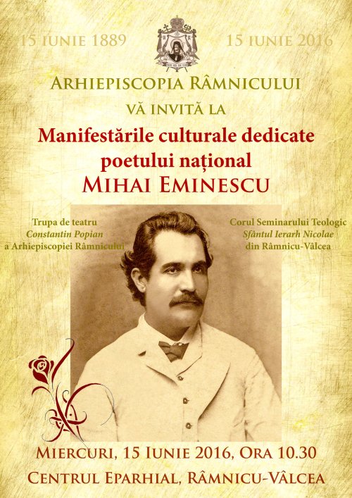 Manifestări culturale dedicate poetului național Mihai Eminescu Poza 58359