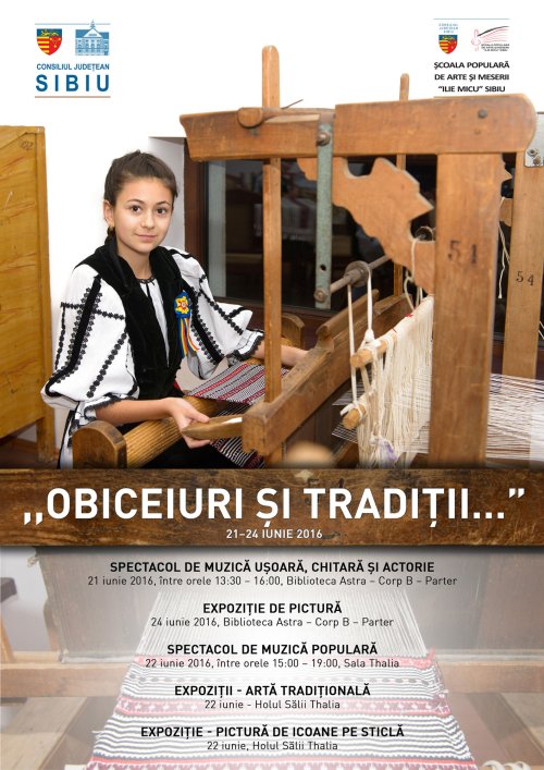 Festivalul „Obiceiuri și Tradiți” la Sibiu Poza 57926