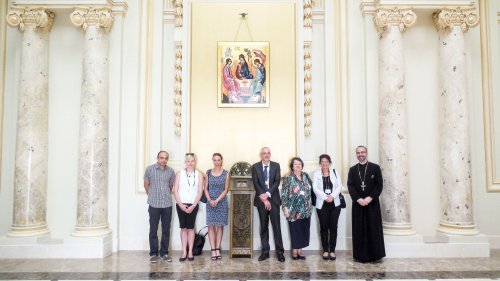 Delegație oficială din Germania în vizită la Palatul Patriarhiei Poza 57597