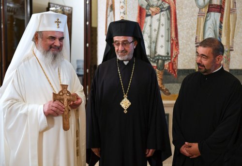 Pelerini din Orient la Patriarhia Română Poza 54281