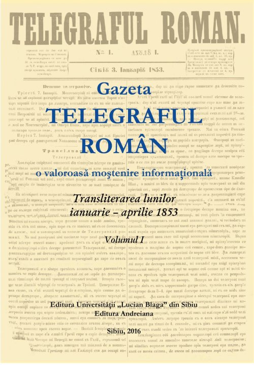 Volume cu ediții transliterate ale Telegrafului Român, apărute la Sibiu     Poza 44084