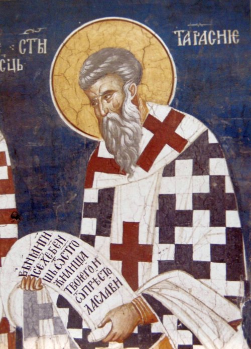 Sf. Ier. Tarasie, Patriarhul Constantinopolului   Poza 44005