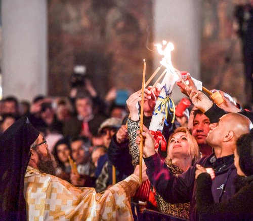 Sărbătoarea Sfintelor Paști  la Catedrala Patriarhală Poza 40971