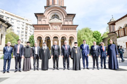 Prim-ministrul Georgiei la Mănăstirea Antim Poza 40405