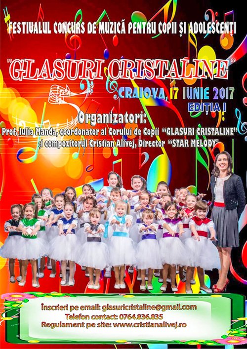 Festival-concurs pentru copii și tineret „Glasuri Cristaline” Poza 39498