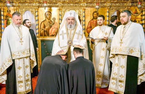 Hirotesii în iconom stavrofor la Reşedinţa Patriarhală Poza 39248