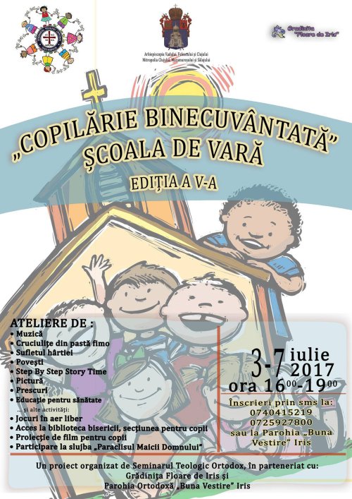 Şcoala de vară „Copilărie binecuvântată“, la Cluj-Napoca Poza 37144