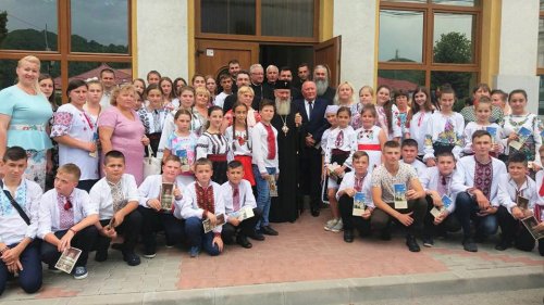 Copii și tineri din Cernăuți, în tabără la Sîngeorz-Băi Poza 36550