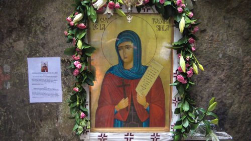 Cinstirea Sfintei Cuvioase Teodora la Mănăstirea Sihla Poza 34131
