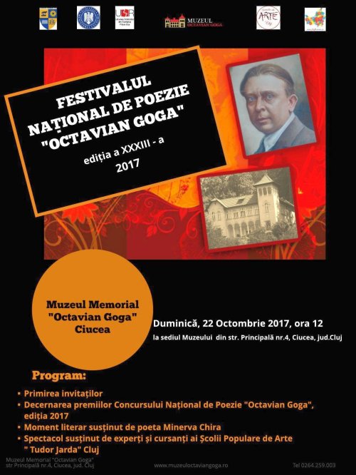 Festivalul Naţional  de Poezie „Octavian Goga” Poza 29787