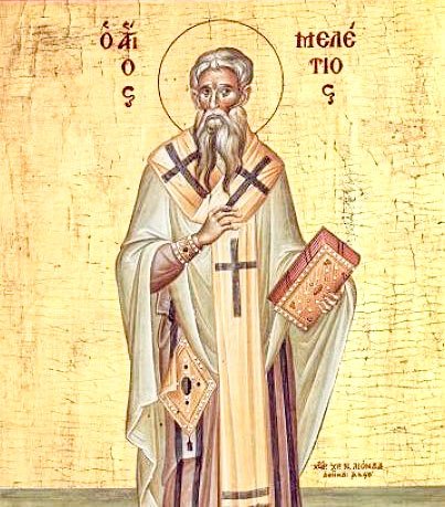 Sfântul Ierarh Meletie, Arhiepiscopul Antiohiei; Sfântul Mucenic Hristea Poza 23729