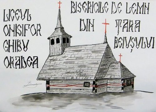 Elevii orădeni promovează bisericile de lemn din Țara Beiușului Poza 22150