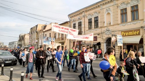 „Marşul pentru viaţă 2018” la Craiova şi Târgu Jiu Poza 21521