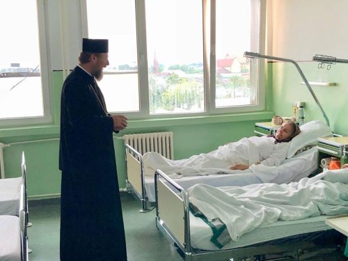 PS Părinte Emilian Crișanul a vizitat Spitalul Clinic Județean din Arad Poza 18227