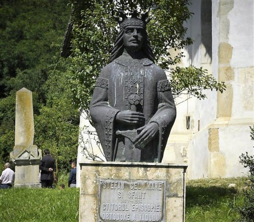 Sfântul Voievod Ștefan cel Mare, cinstit la mănăstirea clujeană de la Vad Poza 15292