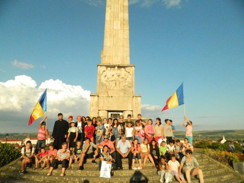 Oaspeți din Republica Moldova, la Centrul de zi din Războieni, Alba Poza 14227