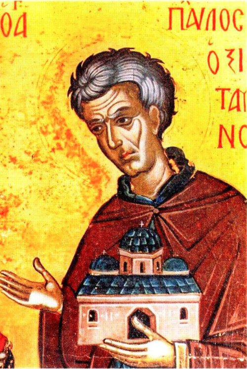 Sfinţii Apostoli şi Diaconi: Prohor, Nicanor, Timon şi Parmena; Sfântul Cuvios Pavel de la Xiropotamu Poza 13687