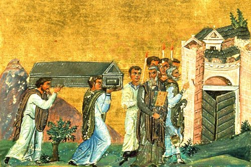 Aducerea moaştelor Sfântl întâi Mucenic şi Arhidiacon Ştefan; Dreptul Gamaliel; Binecredinciosul împărat Iustinian cel Mare Poza 13384