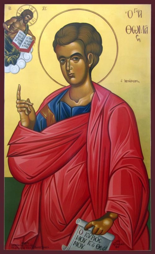 Sfântul Apostol Toma; Sfânta Muceniţă Erotiida Poza 9108
