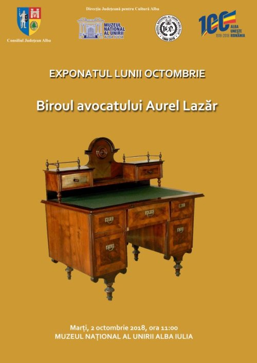 Exponatul lunii la Muzeul Naţional al Unirii Alba Iulia Poza 8150