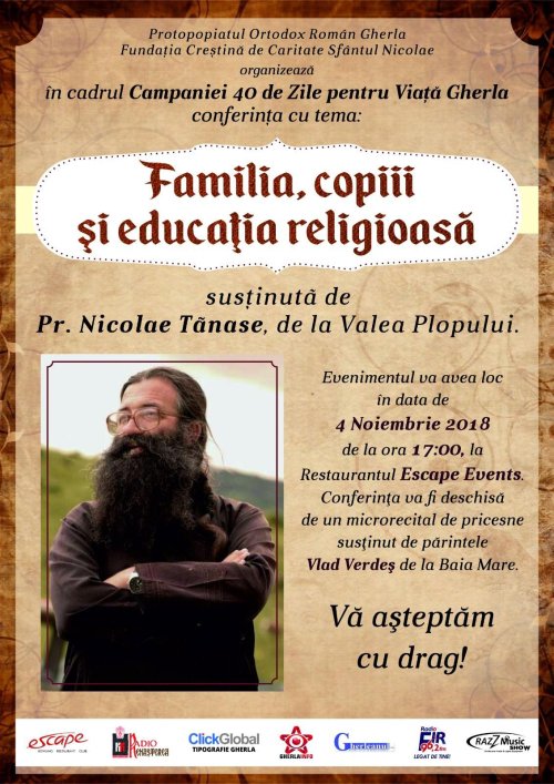 Conferință despre familie şi educaţie religioasă, la Gherla Poza 7183