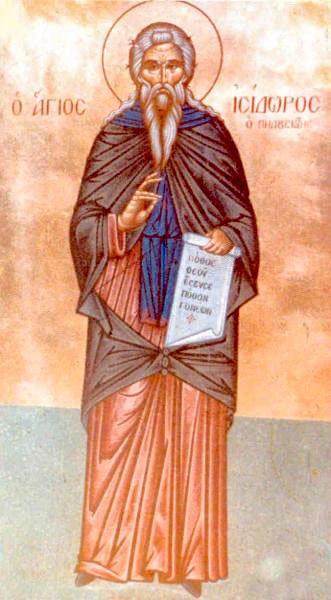 Sfântul Cuvios Isidor Pelusiotul; Sfântul Sfinţit Mucenic Avramie Poza 1443