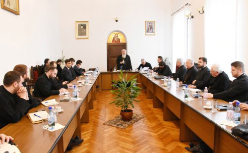 Şedinţă cu protopopii la Centrul Eparhial din Cluj-Napoca Poza 786