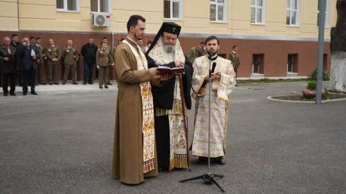 Binecuvântare arhierească la Centrul militar „Ioan Vodă” din Sibiu