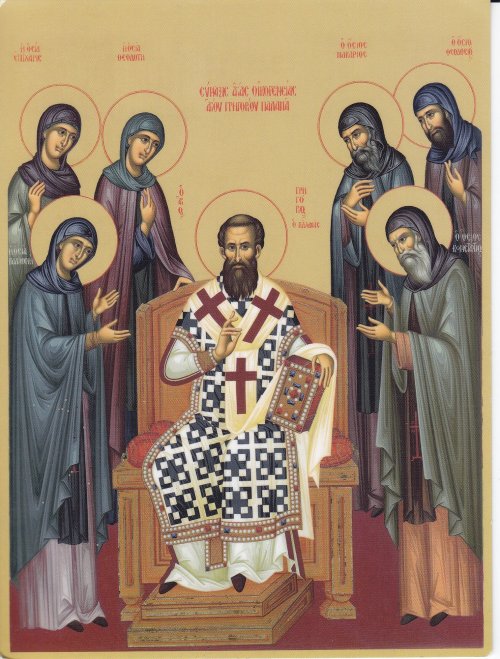 Moaştele Sfântului Grigorie Palama şi icoana familiei sale la Bucureşti Poza 230791