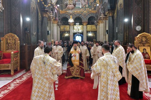 Slujba Privegherii pentru Sfântul Grigorie Palama la Catedrala Patriarhală Poza 231200