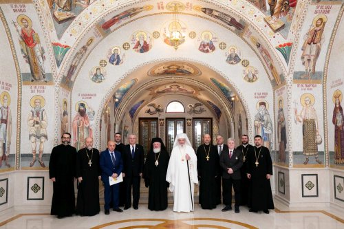 Întrunirea membrilor Consiliului Naţional Bisericesc la Reşedinţa Patriarhală