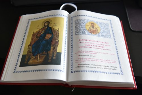 Teologie hristologică în Liturghia Sfântului Vasile cel Mare Poza 247718