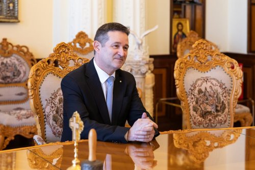 Ambasadorul Elveției la Bucureşti, în vizită de rămas-bun la Patriarhia Română Poza 248740