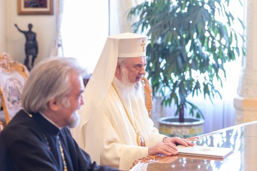 Ambasadorul Elveției la Bucureşti, în vizită de rămas-bun la Patriarhia Română Poza 248747
